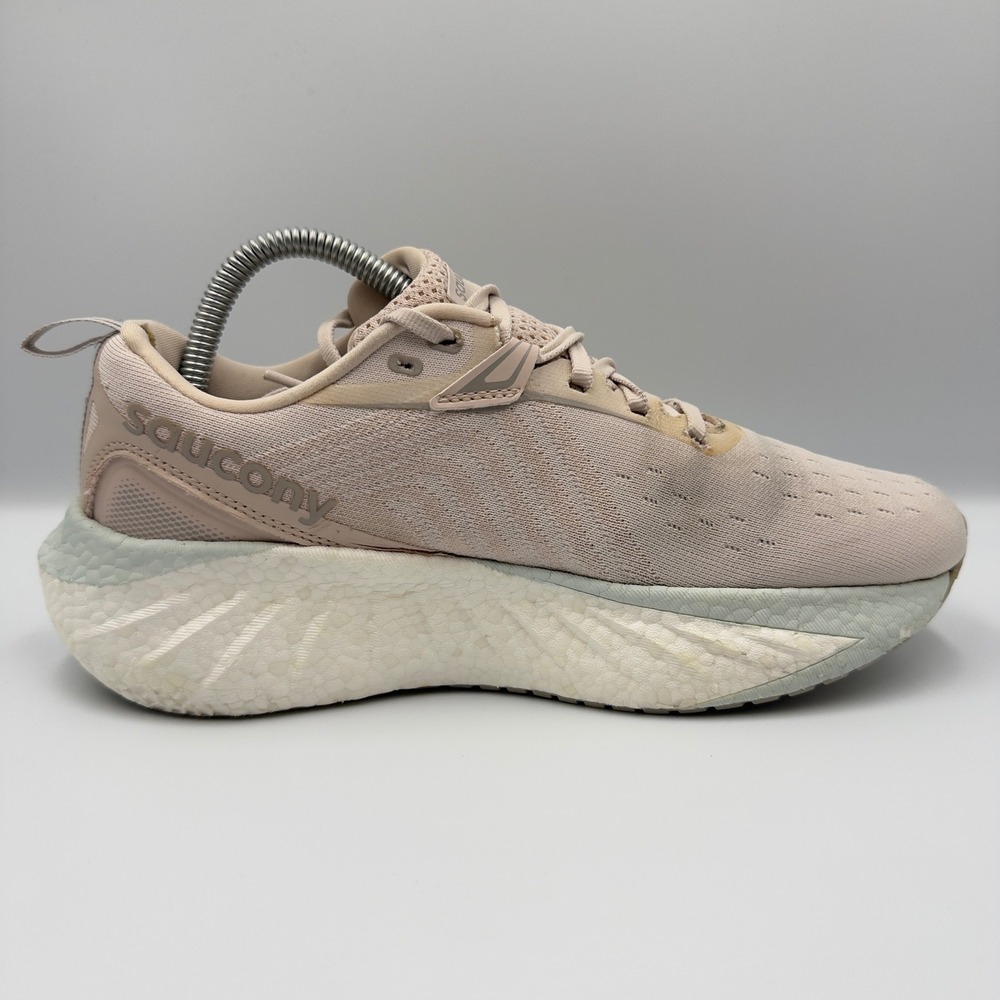 Saucony Triumph 22 Women Size 7.5 Running Shoes PWRRUNPB Cushion Pink Neutral - Picture 4 of 10
